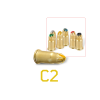 Патрон FixPistols F-С2  желтый 5.6/16 (100шт/уп)
