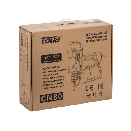 Пневматический гвоздезабивной пистолет Toua CN80